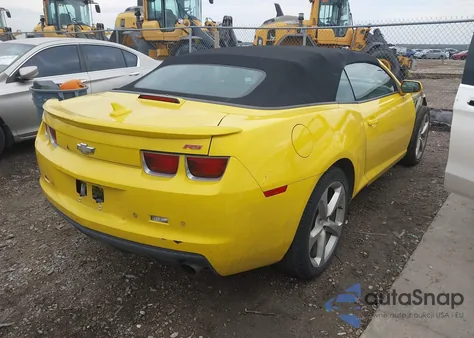 2013 Chevrolet Camaro 2Lt из США, поврежденный, VIN 2G1FC3D39D9228378